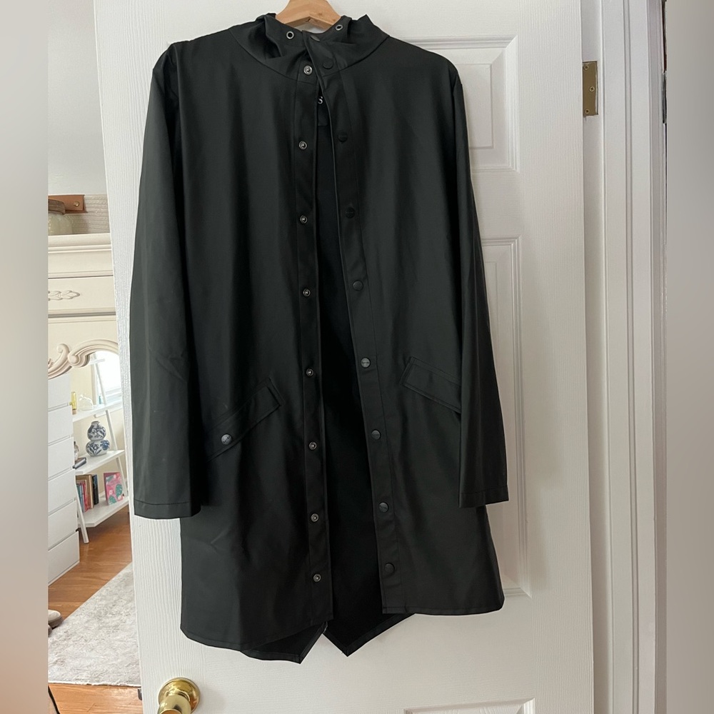 Rains Black Women's Jacket